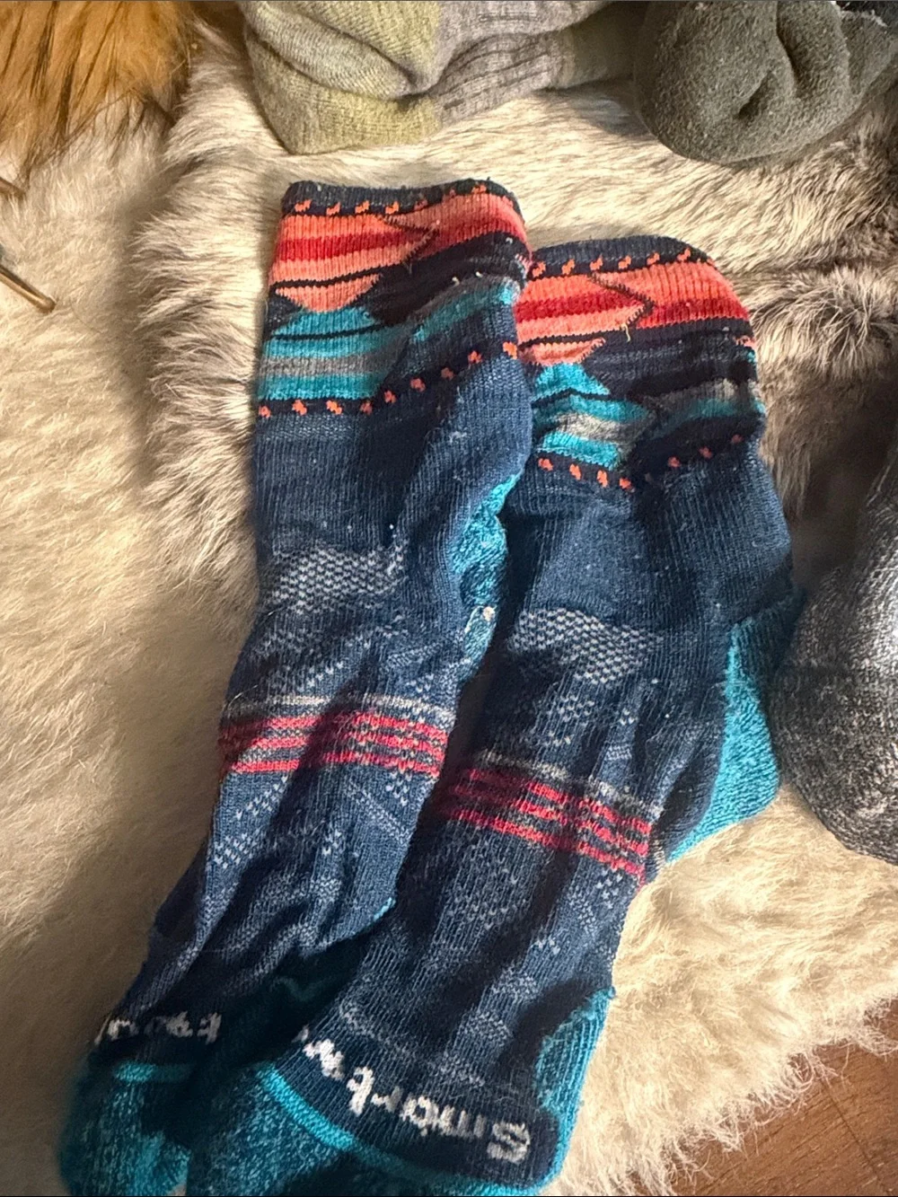 Assorted Sock Pack - Multicolor & Gray bundle of 5 (420)